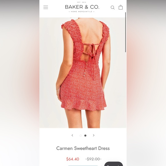 Sweetheart Mini Dress - Picture 3 of 14